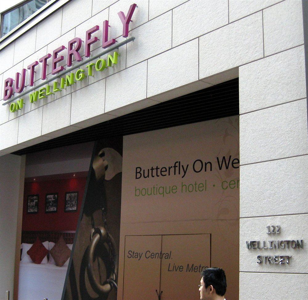 Butterfly On Wellington Boutique Hotel Central Hongkong Kültér fotó