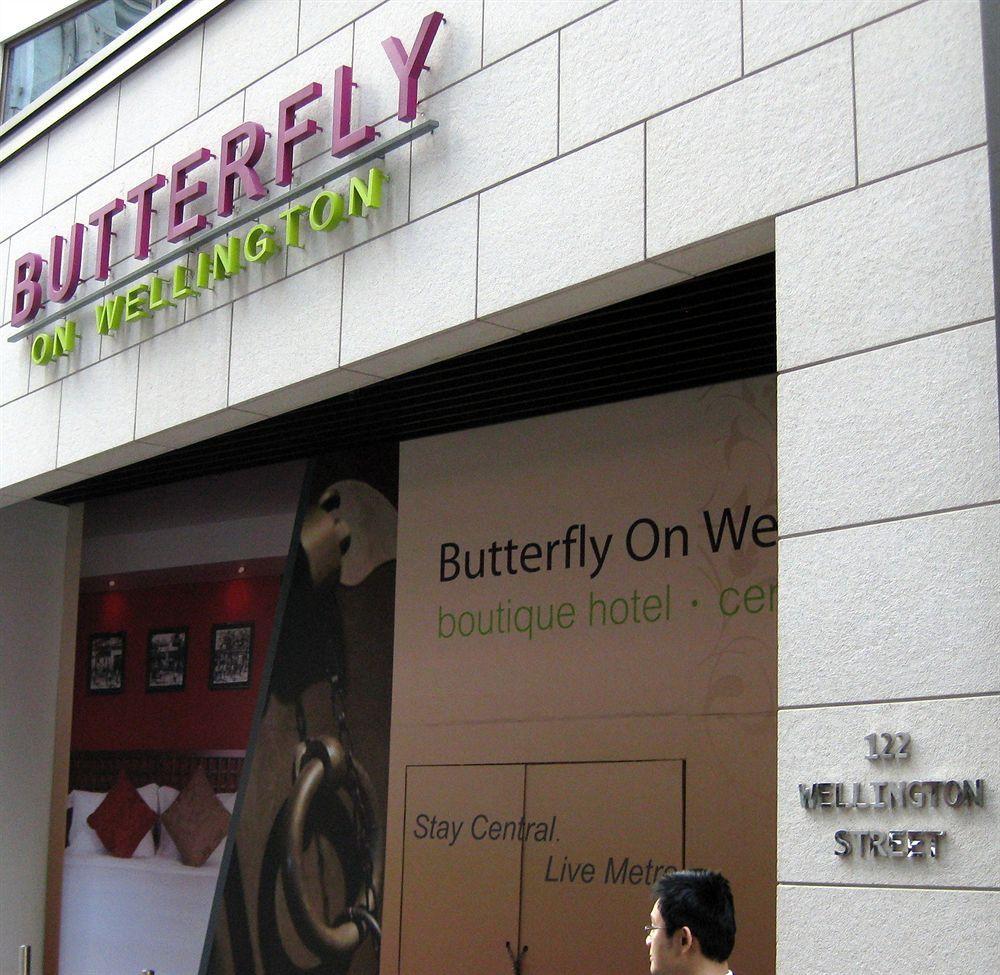 Butterfly On Wellington, Central Hongkong Kültér fotó